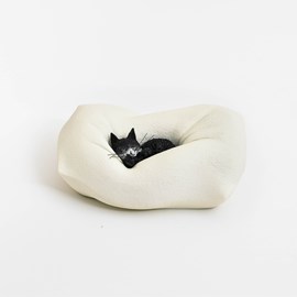 Sculpture Napping Cat