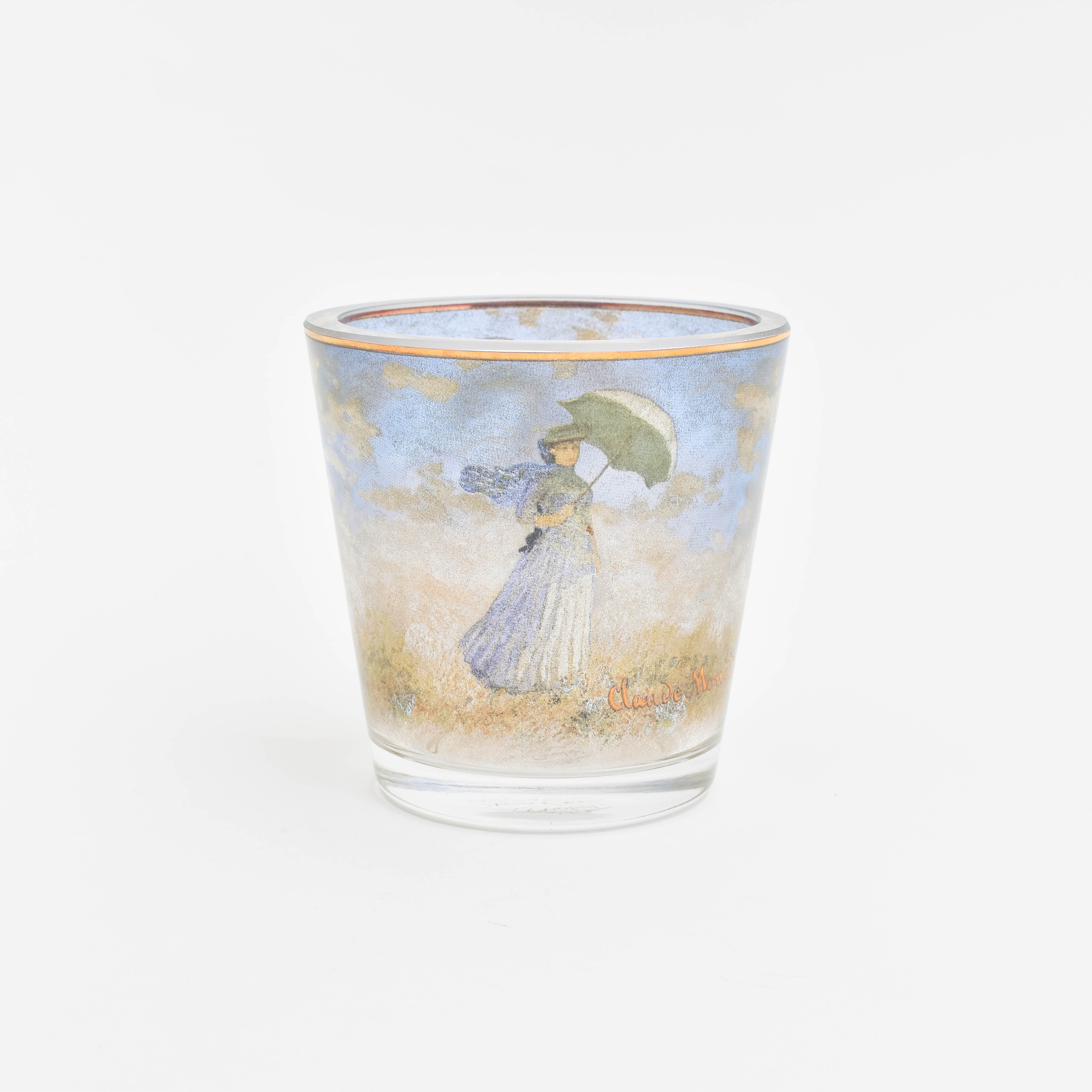 Tea Light Holder 'Madame with Parasol'