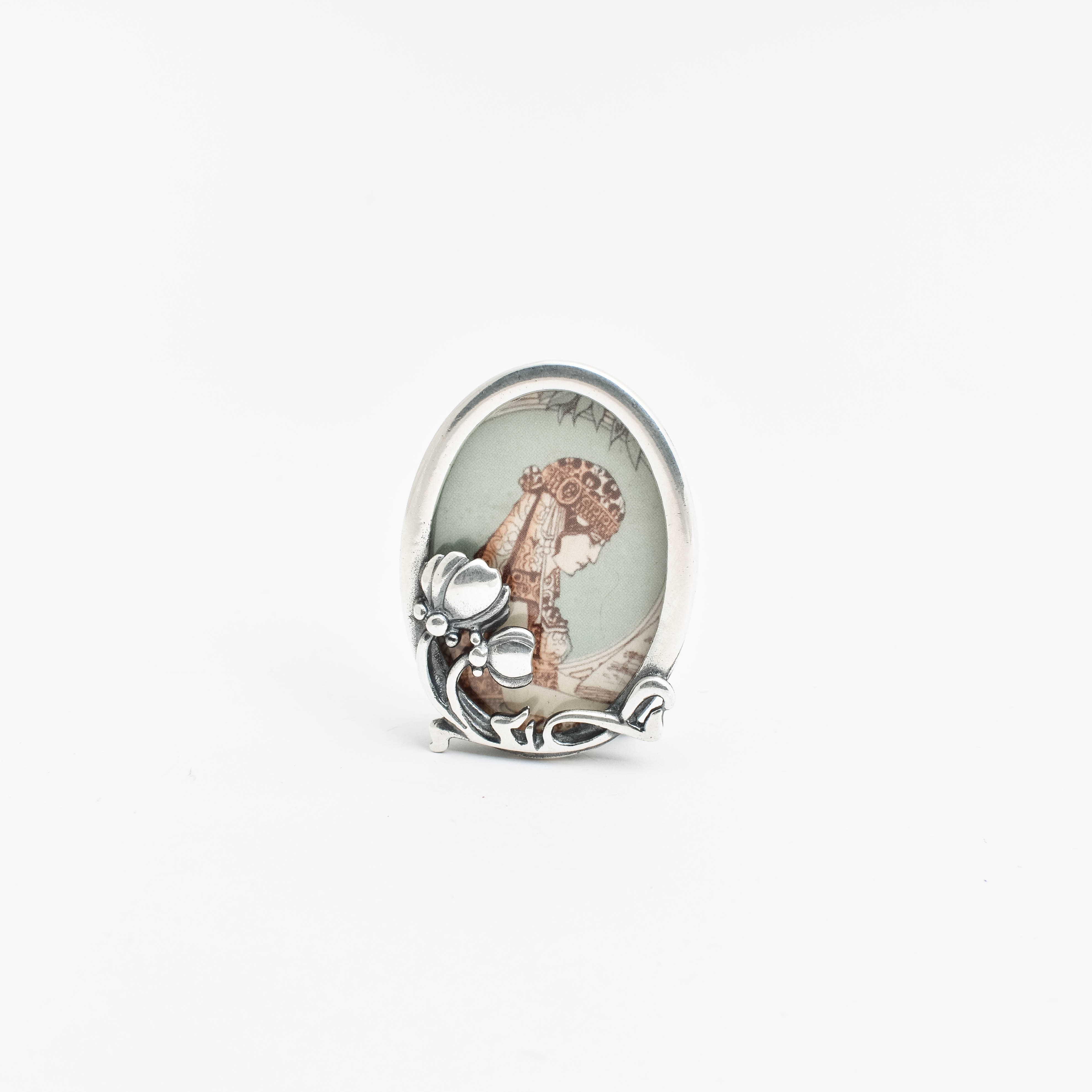 Picture Frame Silver Anemone 