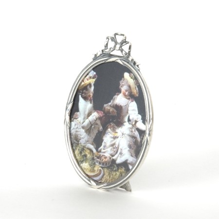 Photo Frame Graceful Silver