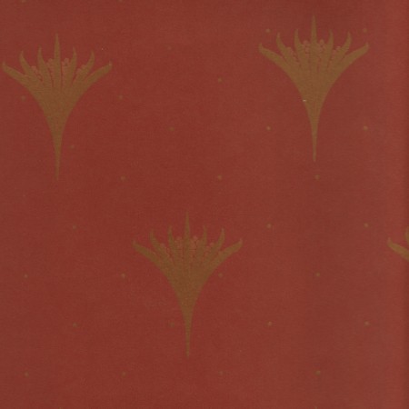 Wallpaper Ontluikende Bloemknop in Red