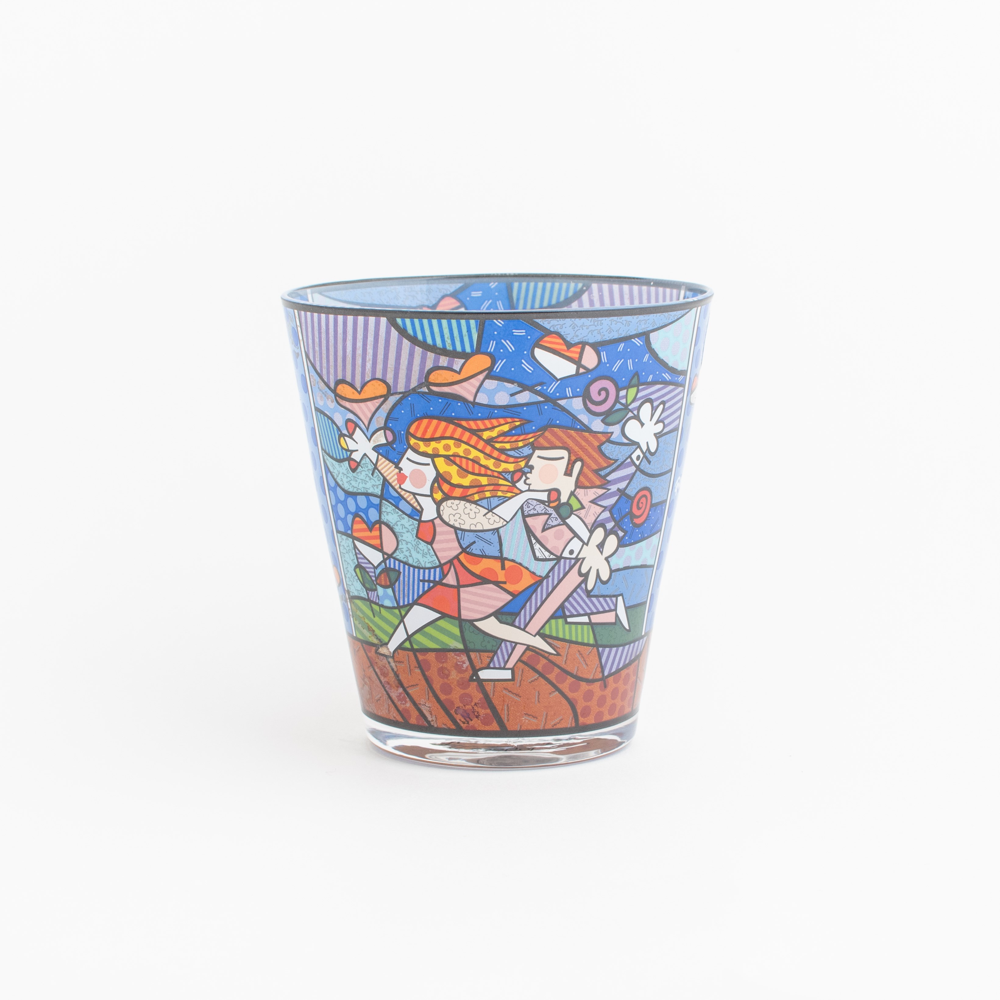 Candleholder Love Blossoms Romero Britto