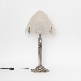 French Art Deco Table Lamp Triangle