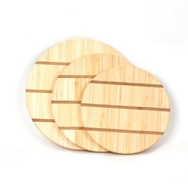 Round Bamboo Chopping Boards
