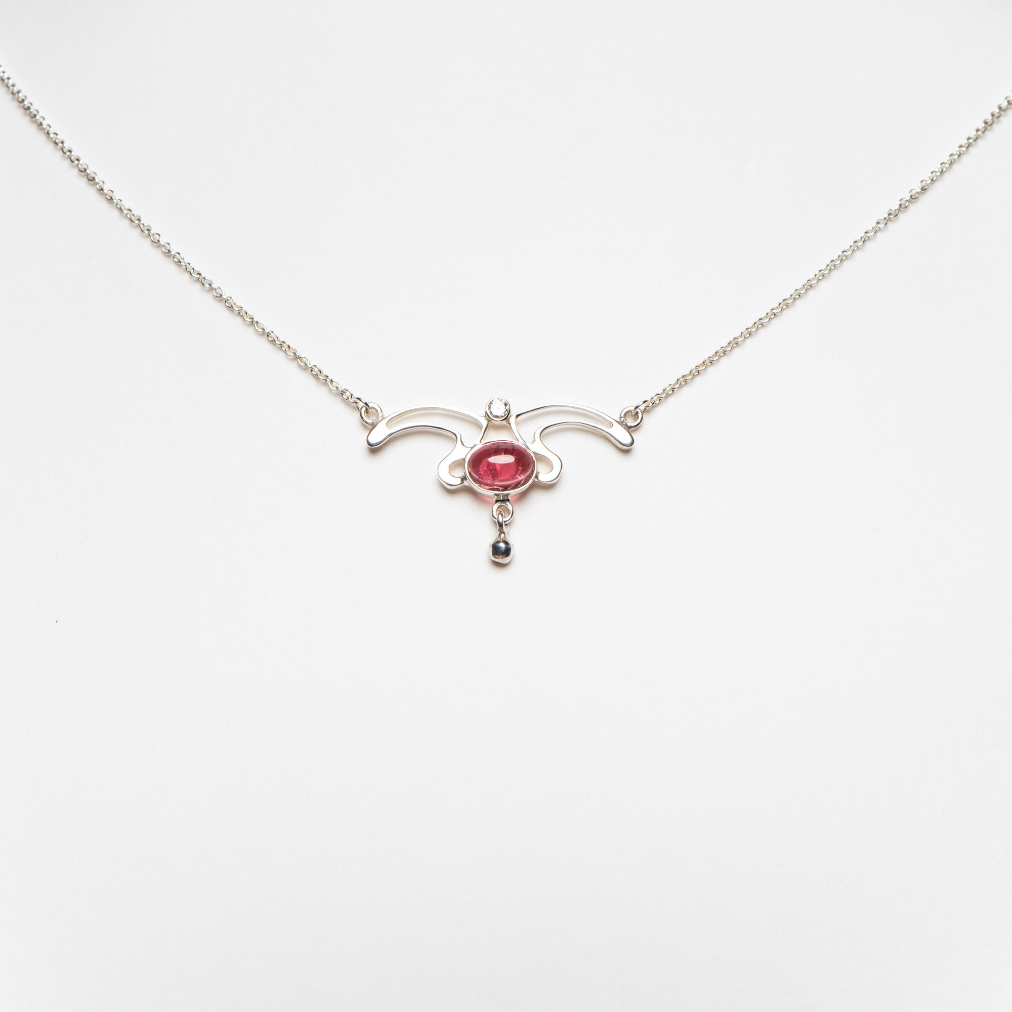 Necklace Wing Tourmaline
