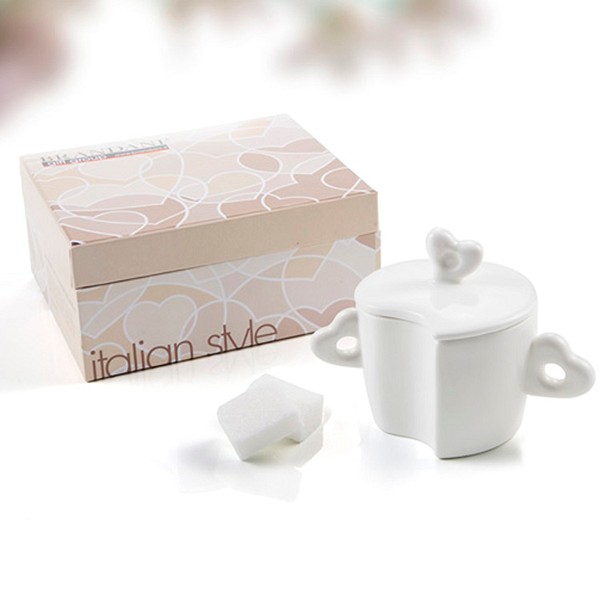 Porcelain sugarbowl Heart