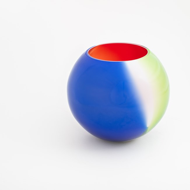 Glass Globe Vase Orb