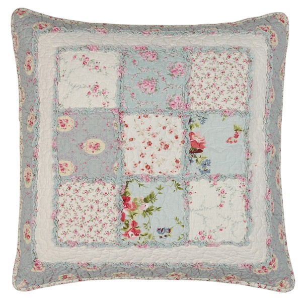 Cushion Patchwork Blue