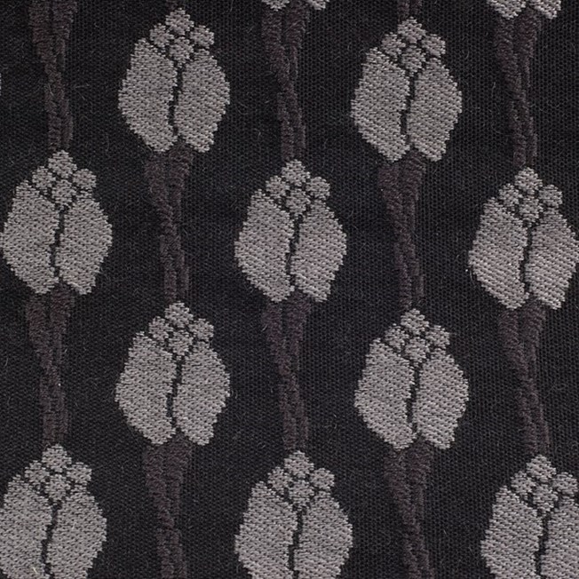 Furniture Fabric Lisse in black