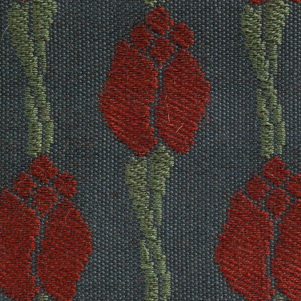Furniture Fabric Lisse in grey/blue