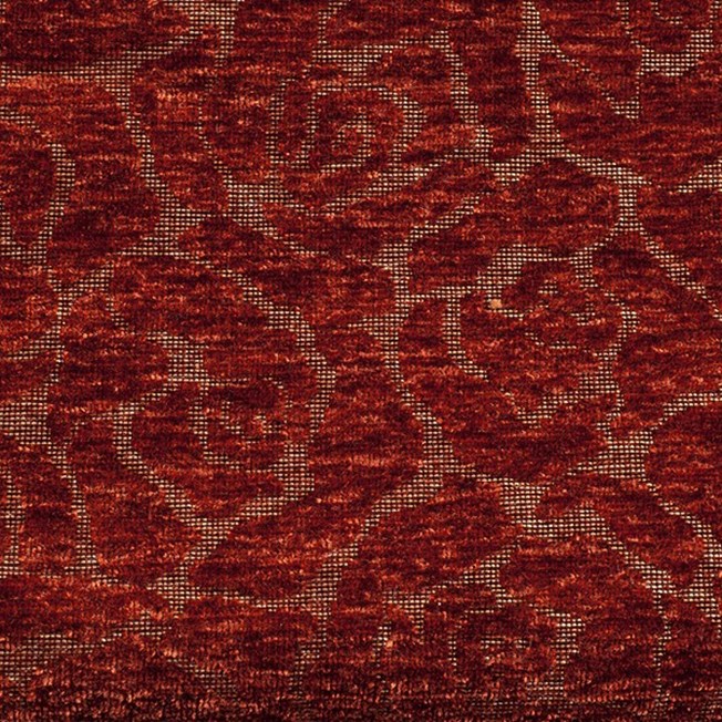 Furniture Fabric Amelia Chenille in rusty red