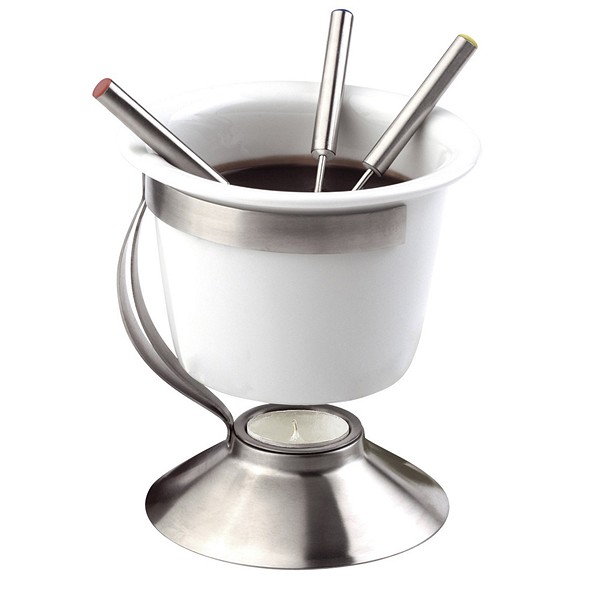 Chocolate fondue set Sweet Dessert
