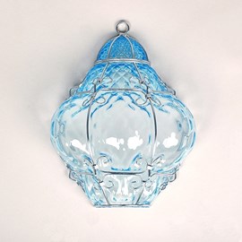 Venetian Wall Lamp Bellezza Aquamarine