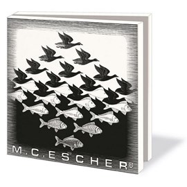 Postcards M.C. Escher - Blac and White
