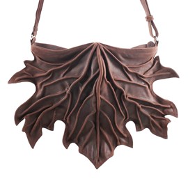 Handbag Maple Leaf Vintage Brown