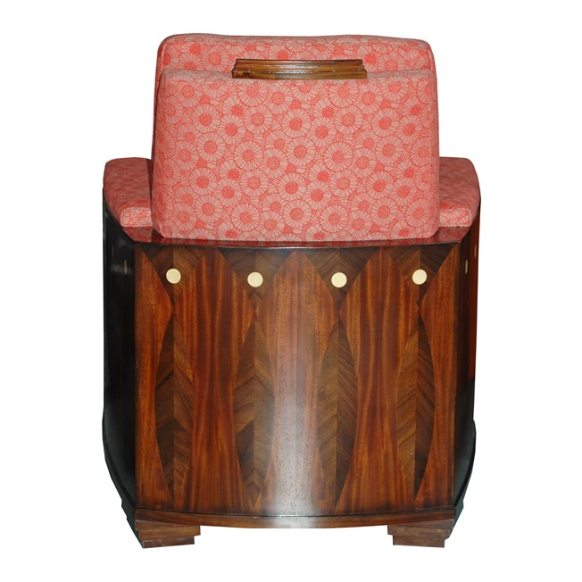 Backside Armchair Amice with Furniture Fabric Marguerite