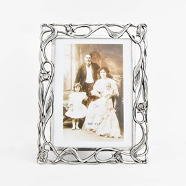 Silver-Plated Photo Frame Tulip