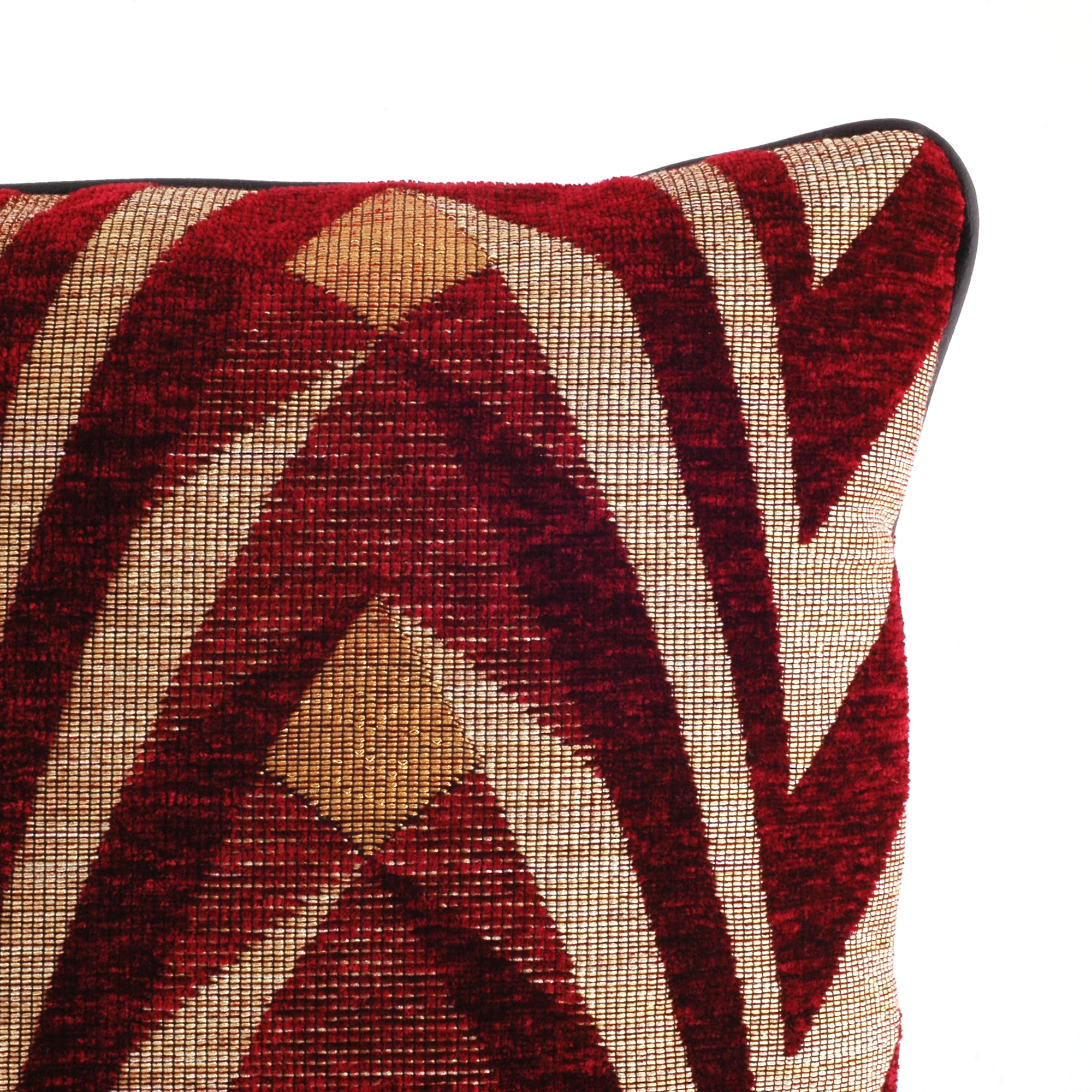 Detail Cushion Parabola Red