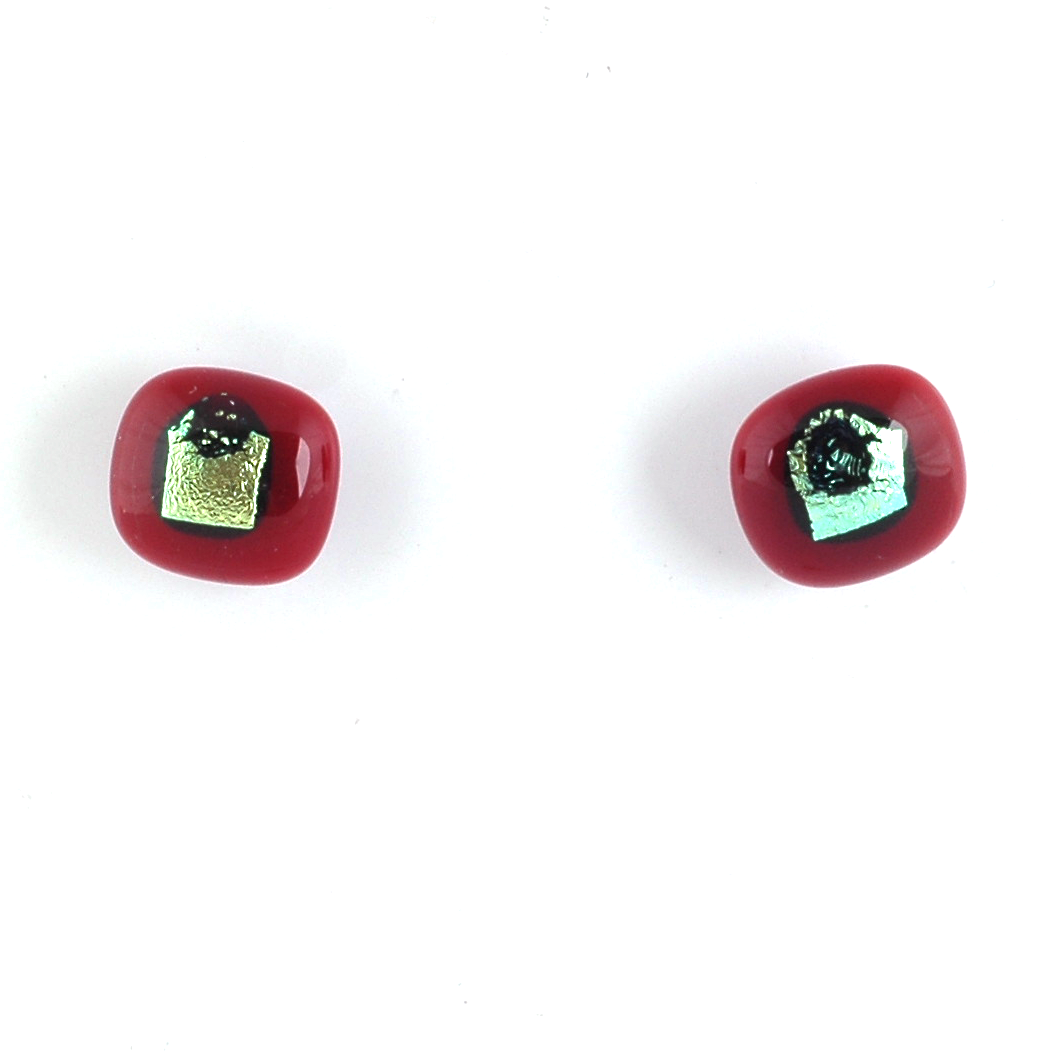 Ear Studs Essence Ruby