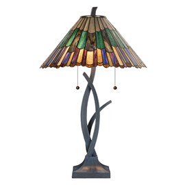 Tiffany Table Lamp Styled Flower