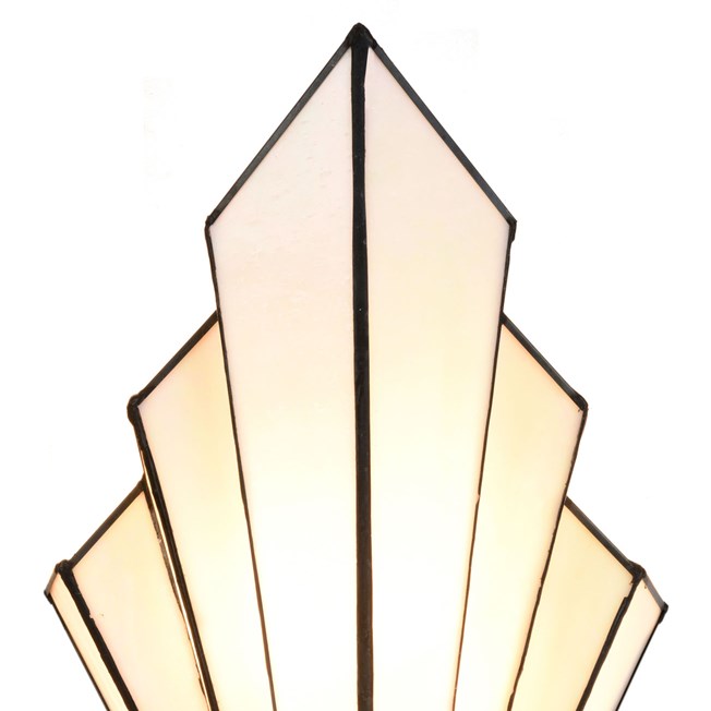 French Art Deco Tiffany Wall Lamp Detail