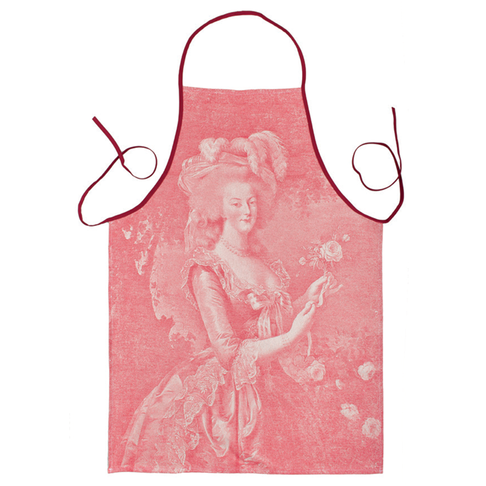 Kitchen Apron Marie Antoinette Rouge