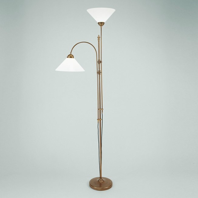 Uplighter with Reading Lamp Classy
