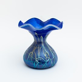 Art Nouveau Vase Fontana Blue