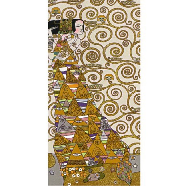 Tapestry Klimt The Expectation Light