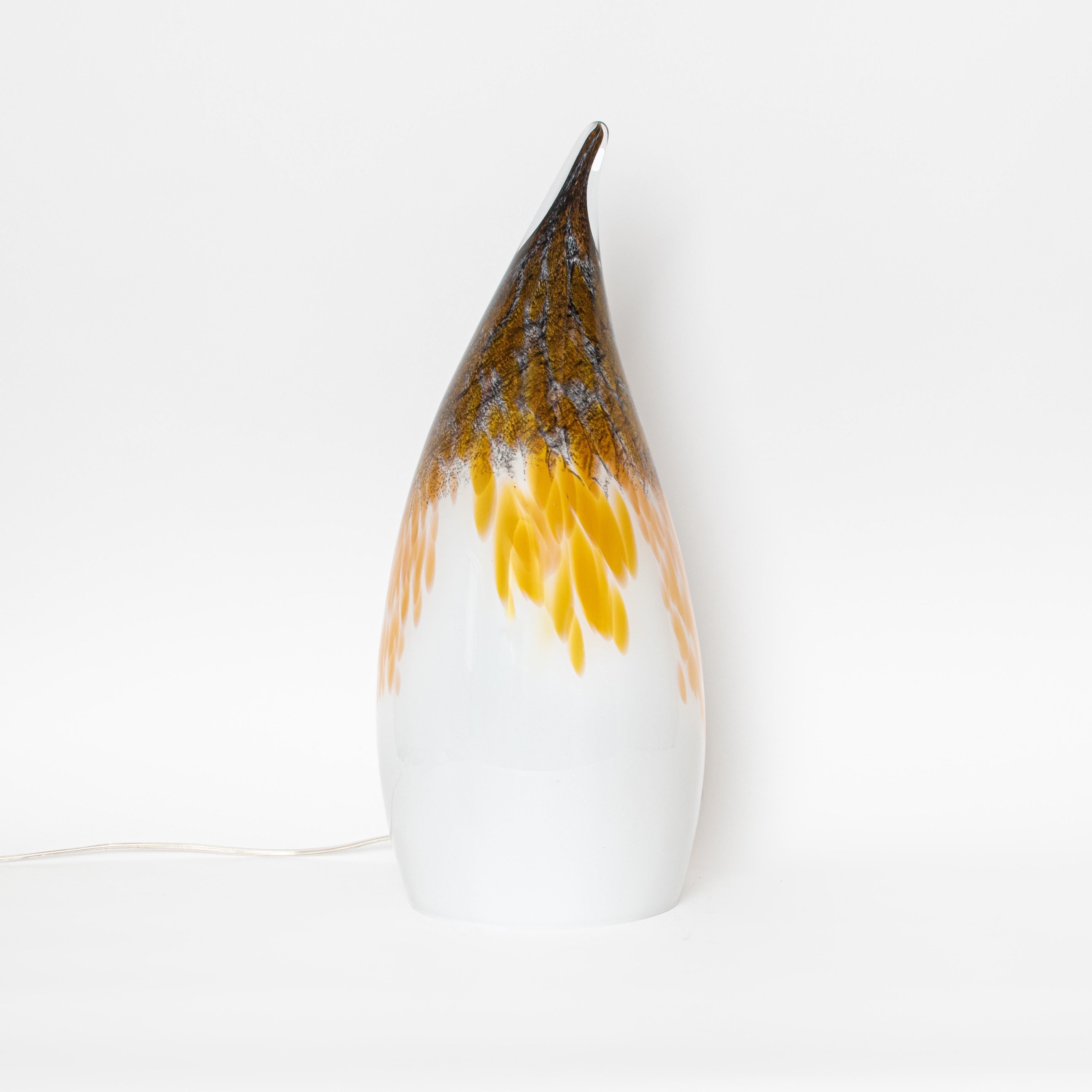 Table lamp Drop Marble Gold Black