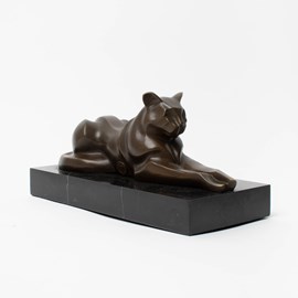 Bronze sculpture Feline