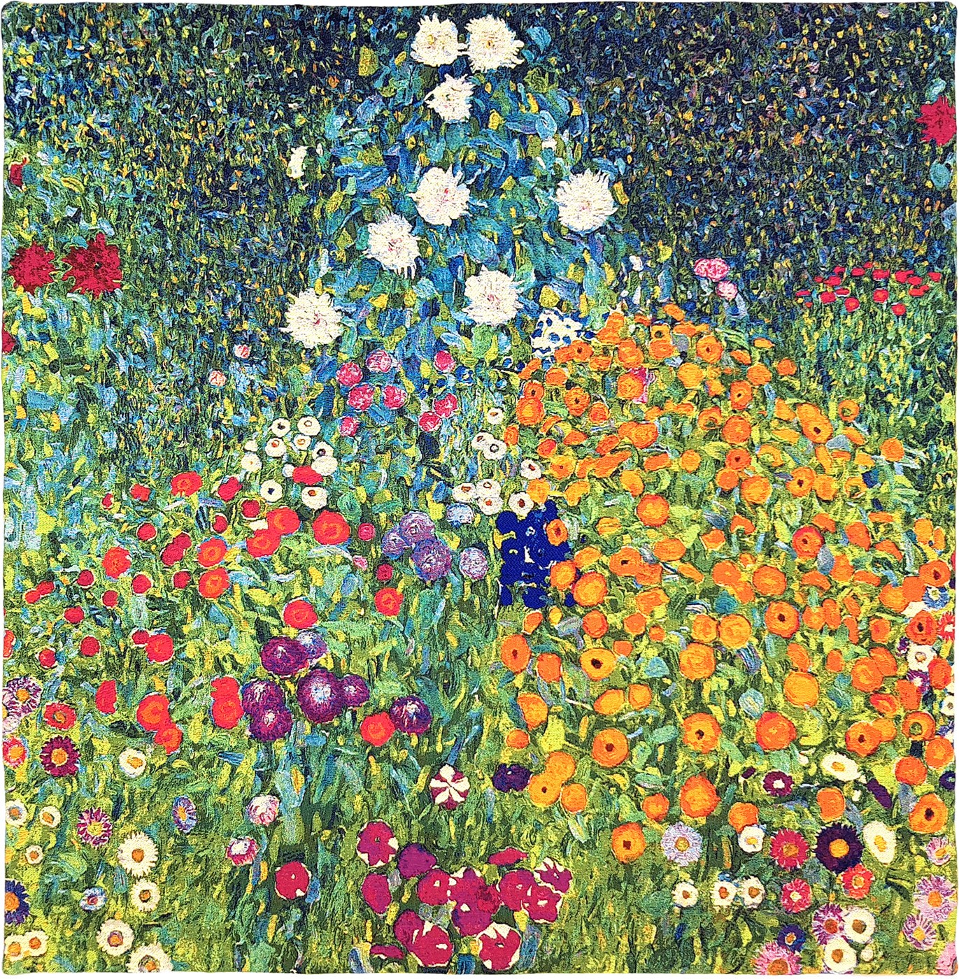 Wall Tapestry Klimt Flower Garden