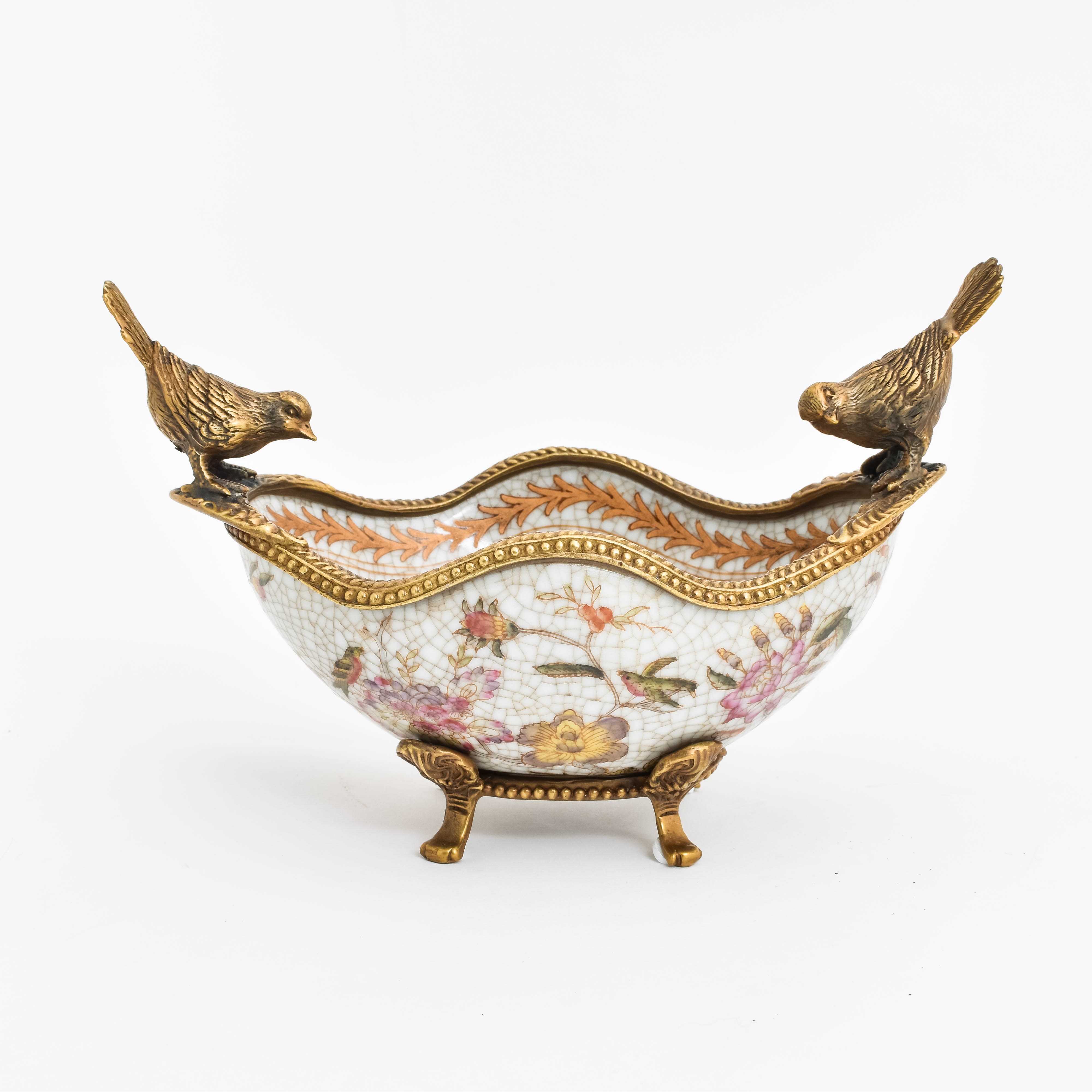 Porcelain Bowl with Birds