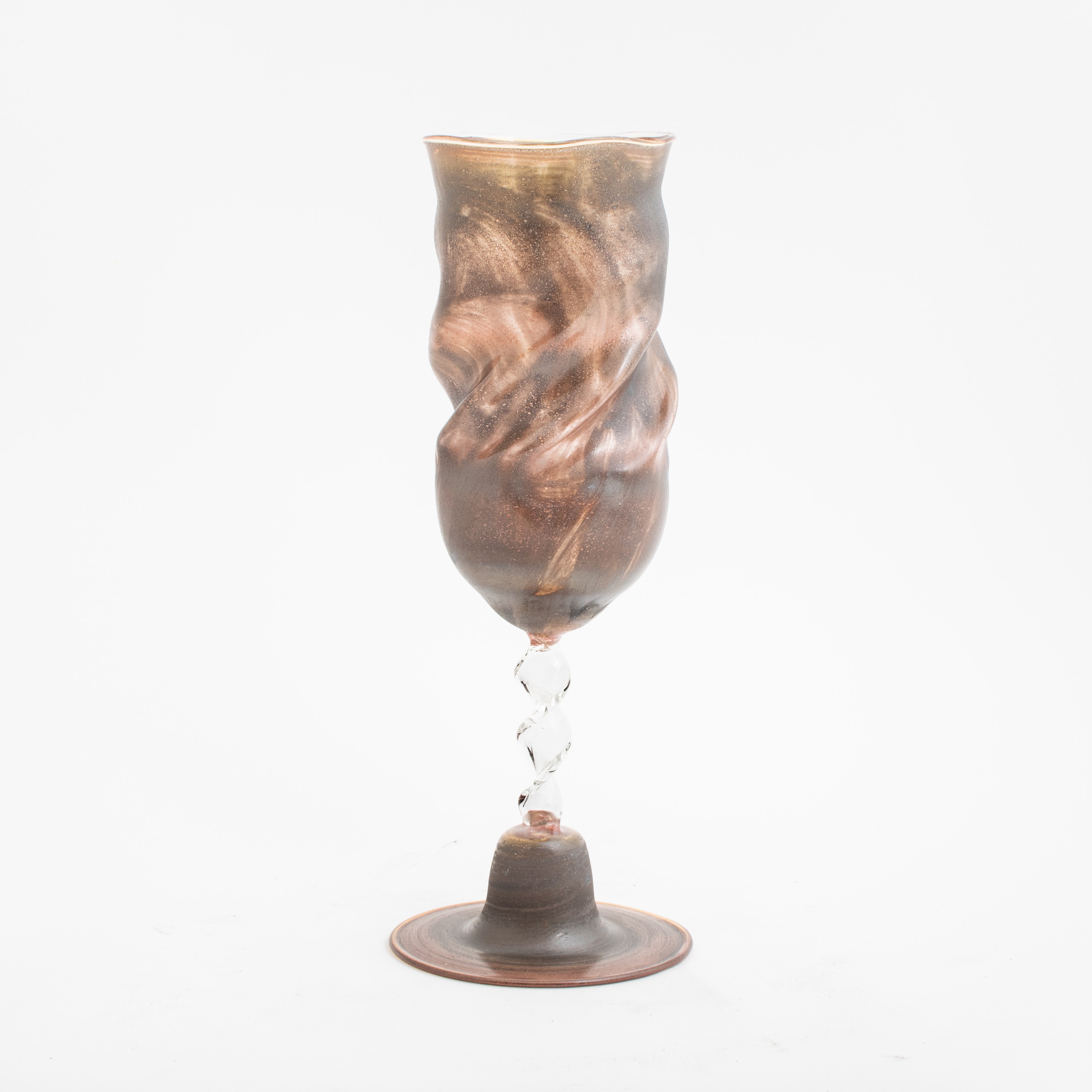 Art Nouveau Glass Twist