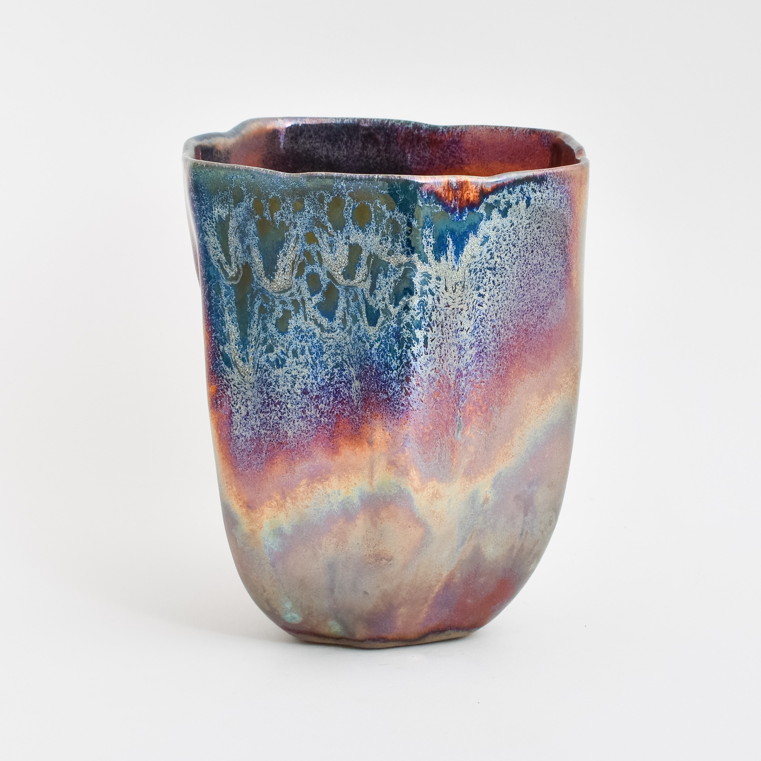 Ceramic pot medium Taupe