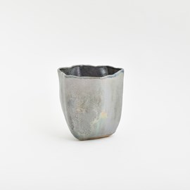 Ceramic pot small tin