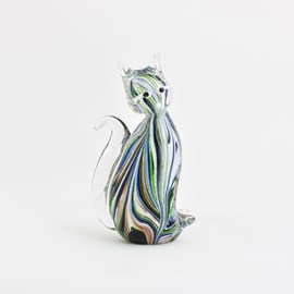 Glass sculpture Cat