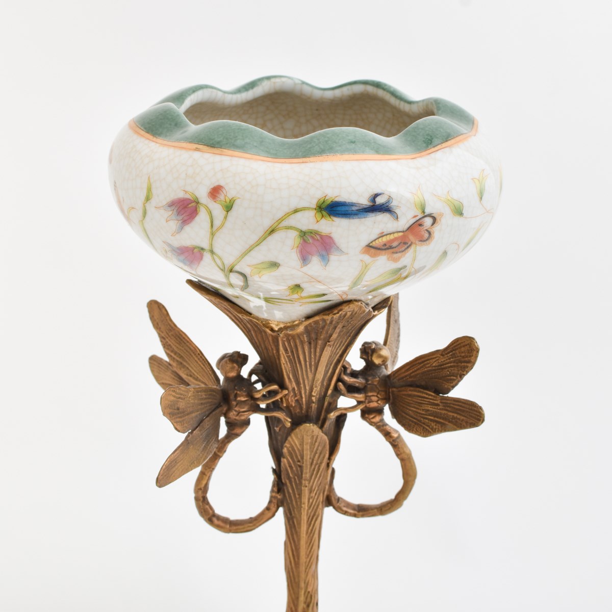 Porcelain Bowl Dragonfly