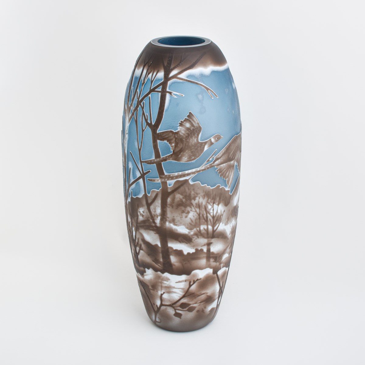 Glass Vase Bird's Eye View