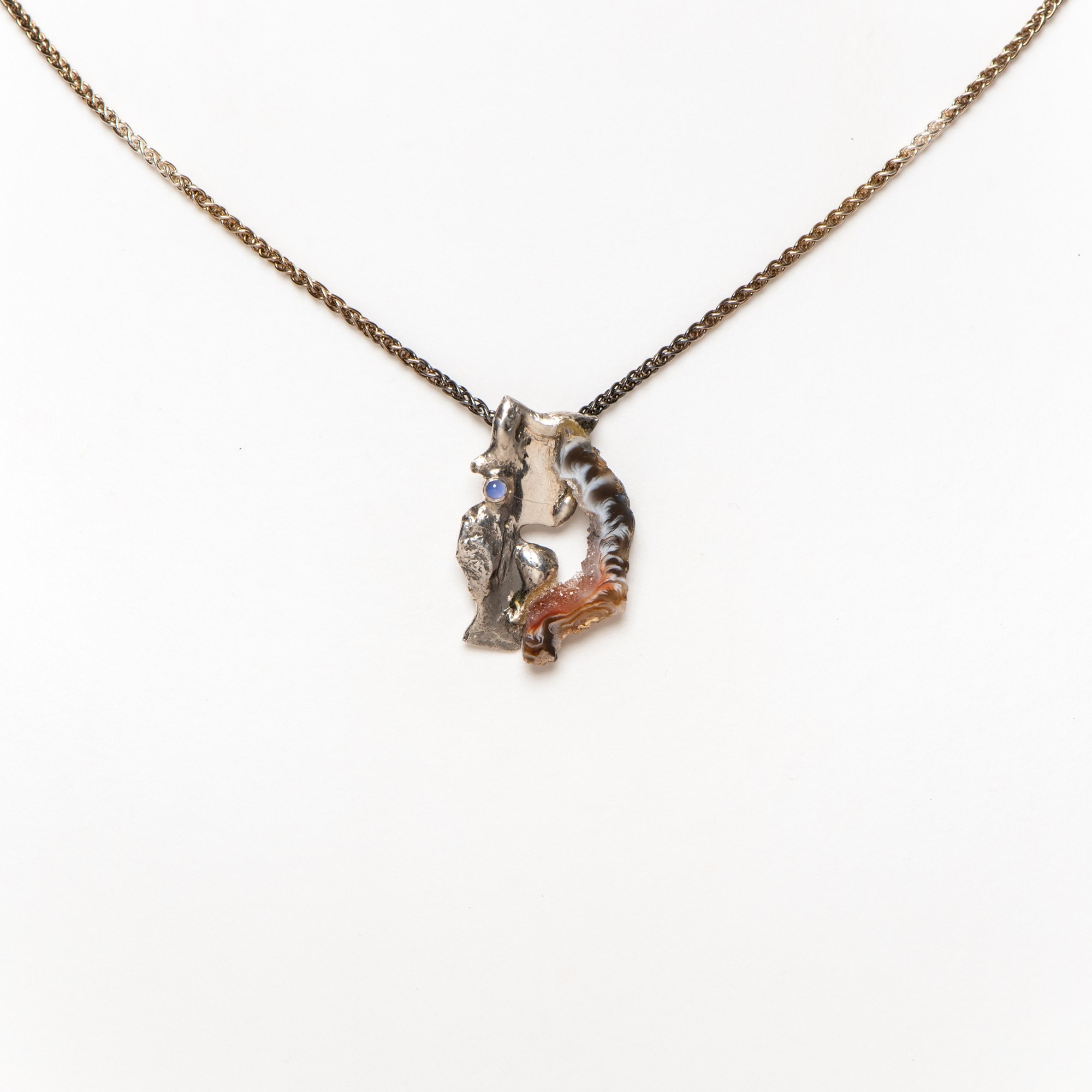 Necklace Silver Rock