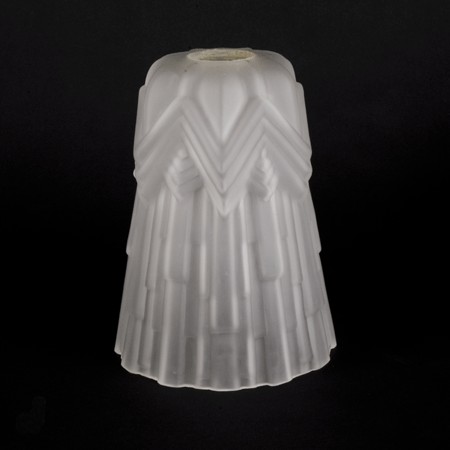 Etched glass shade Scharff