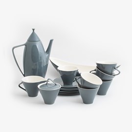 Complete Porcelain Fifties Atom Set