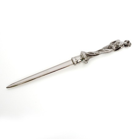 Tin Letter Opener Lady