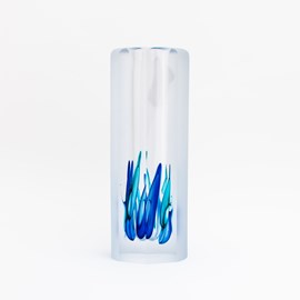 Glass Object/Vase Blue Ocean