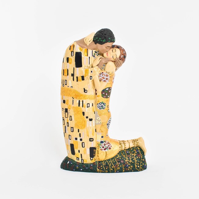 Klimt Sculpture The Kiss Small