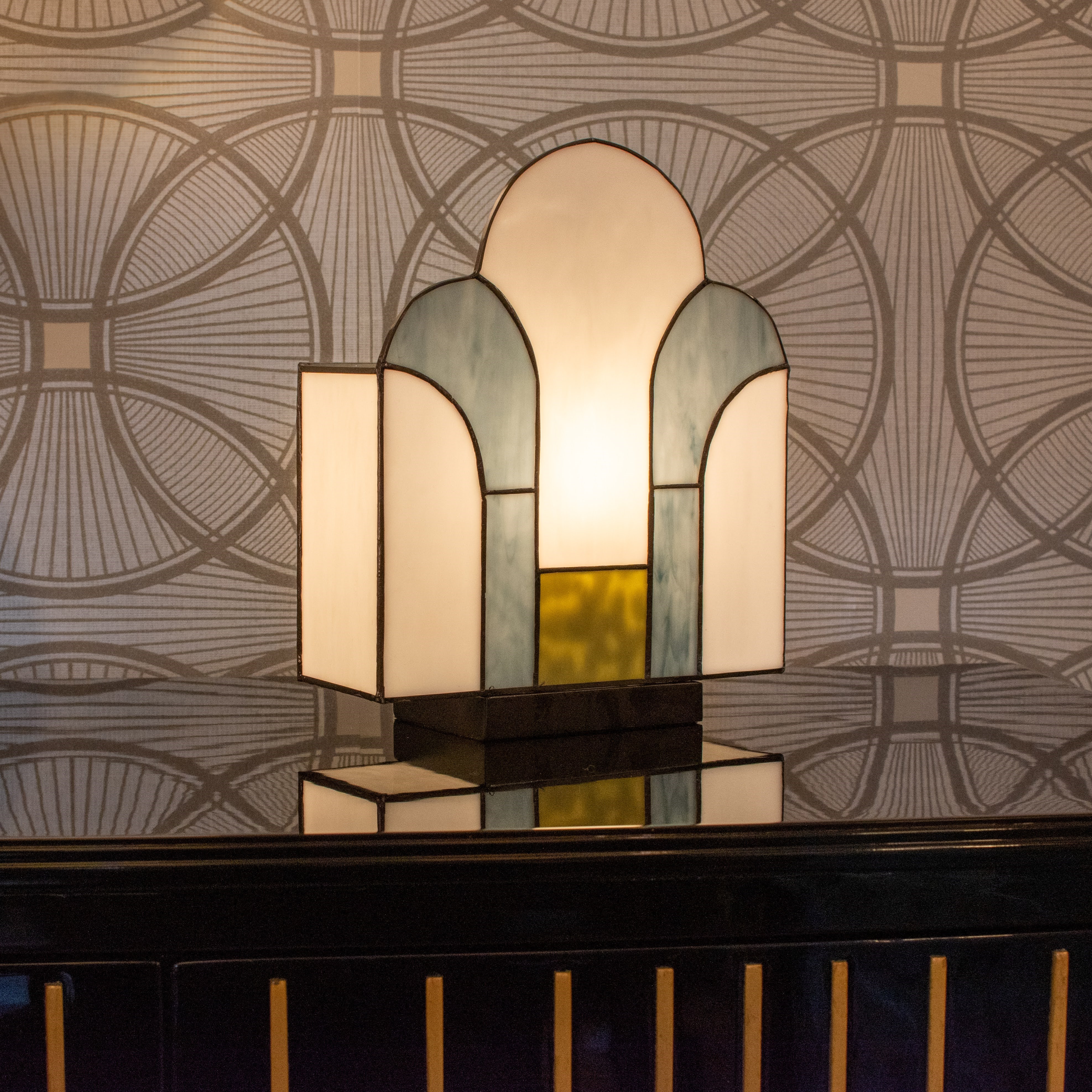 Tiffany Table Lamp New York