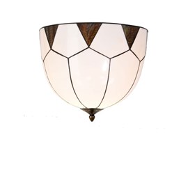 Tiffany Ceiling Lamp French Art Deco Carraway