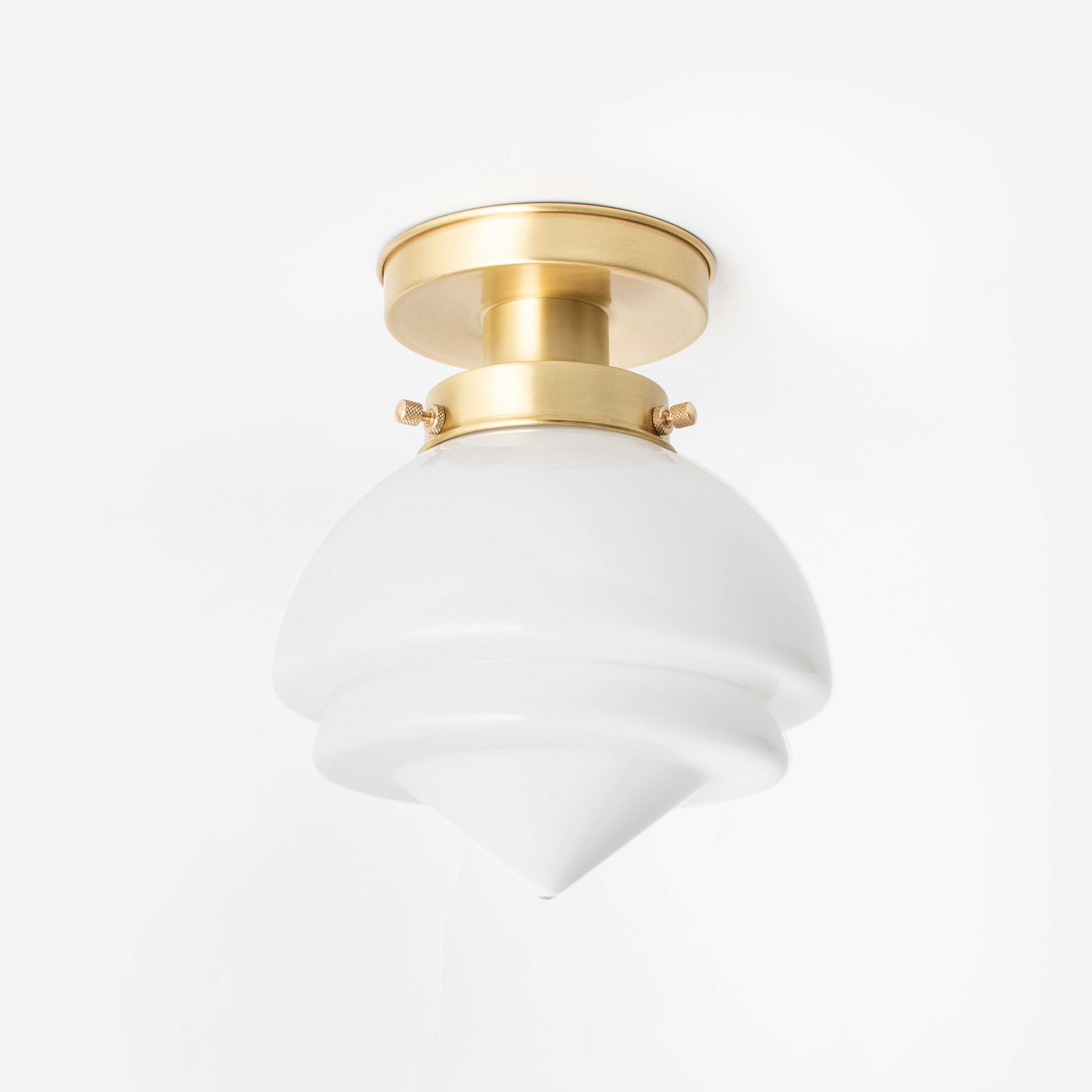 Ceiling Lamp Small Pointy 20's Brass