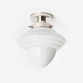 Ceiling Lamp Acorn Medium 20's Nickel