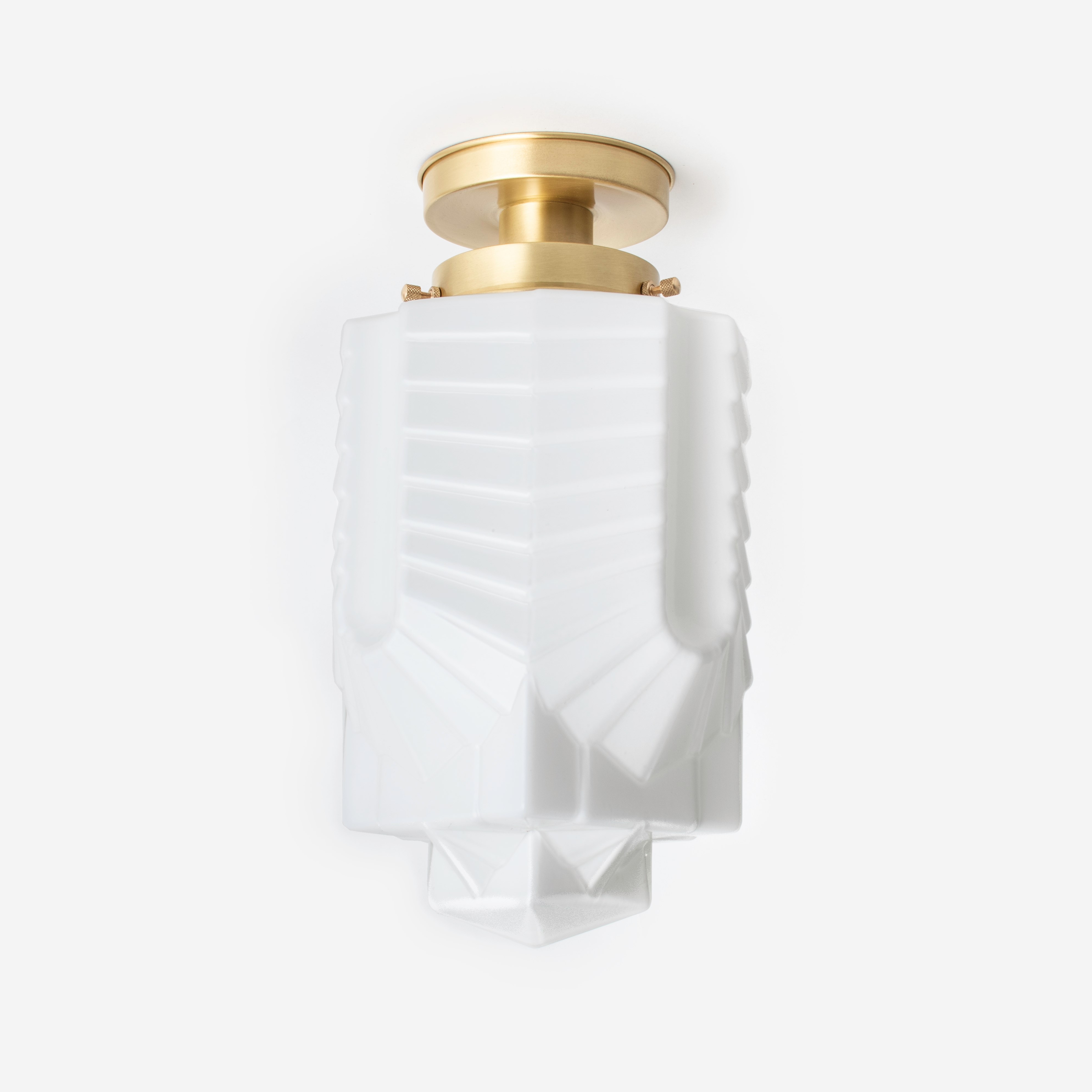 Ceiling Lamp Chrysler 20's Brass